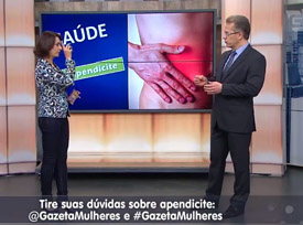 Entrevista: Dr. Nelson Liboni à TV Gazeta - Saúde:  Apendicite