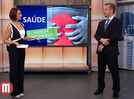 Entrevista  Entrevista: TV Gazeta - Saúde: Dores no estômago