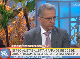 Dr. Nelson Liboni Aqui na Band discute adiamento de cirurgias sem urgência